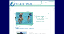 Desktop Screenshot of friendsofcyrus.com